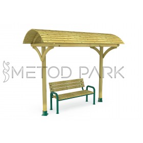 10 PB Circular Roofed Pergola 